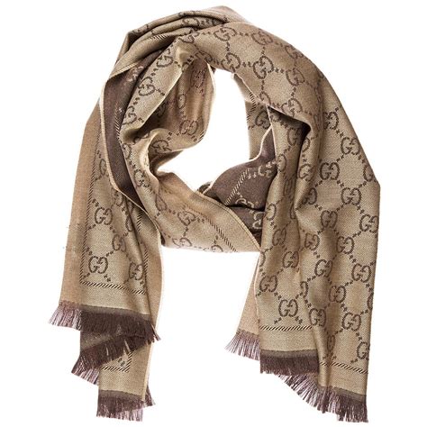 gucci scarces|Gucci scarf female.